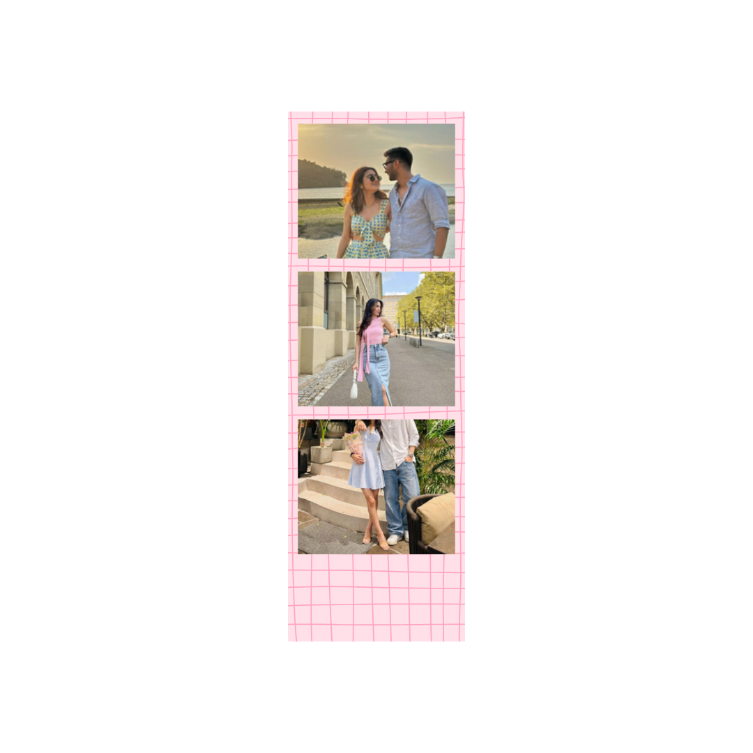 Pastel Grid Photo Strip