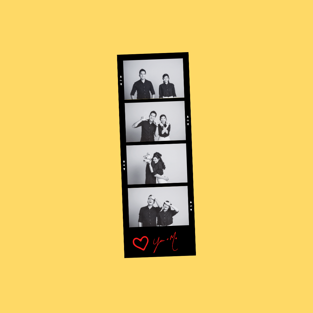 Classic Black Film Strip Print