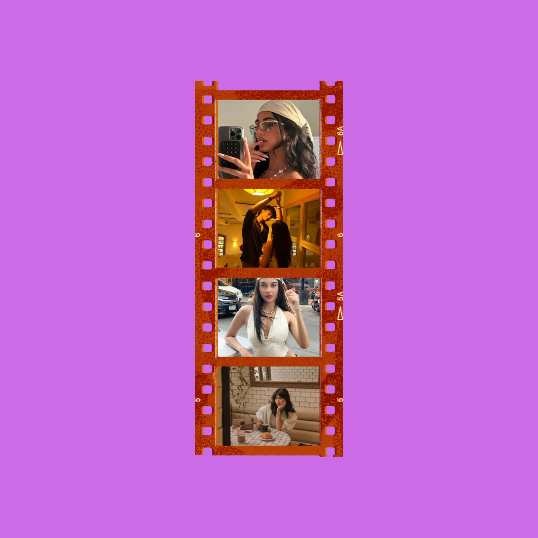 Retro Film Strip Photo Print