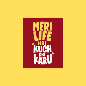 Meri Life Hai Phone Case Polaroid