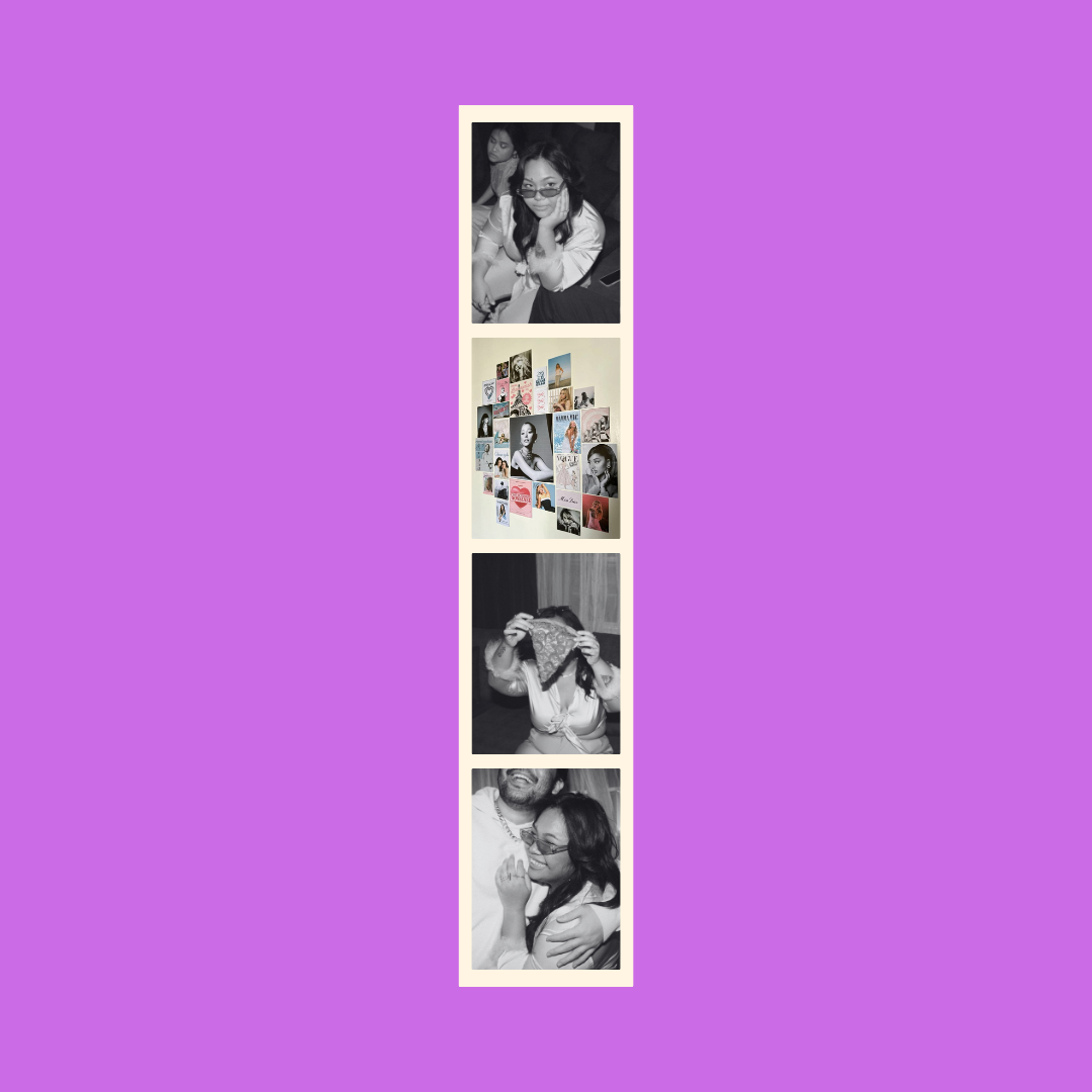 Vertical Film Strip (4 Photos)