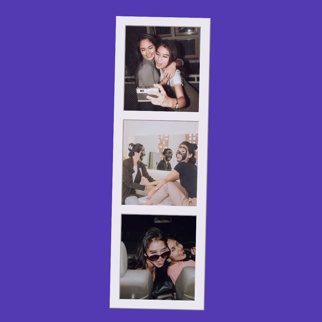 White Classic 3 Photo Strip