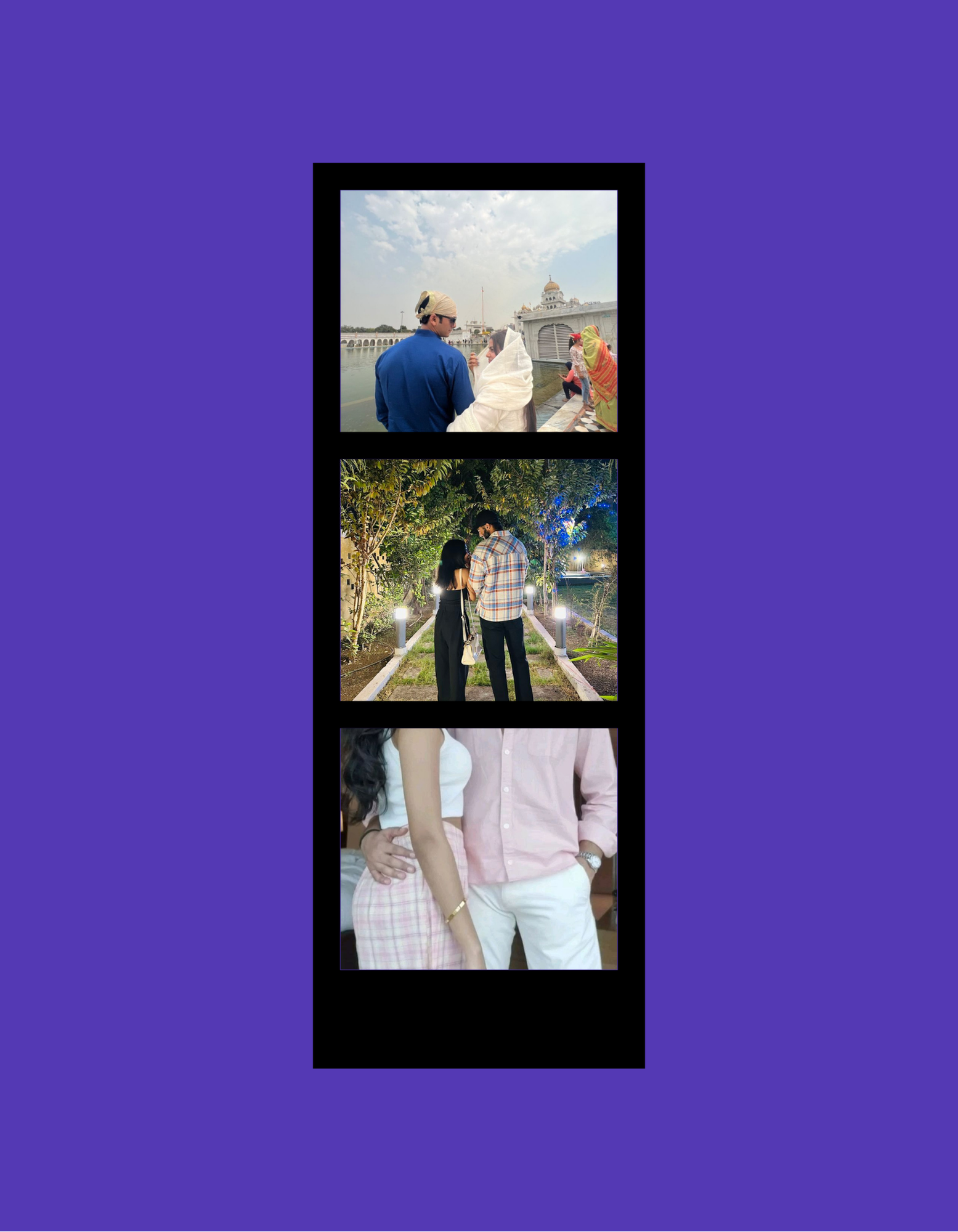 Classic Triple Film Strip Photo Print