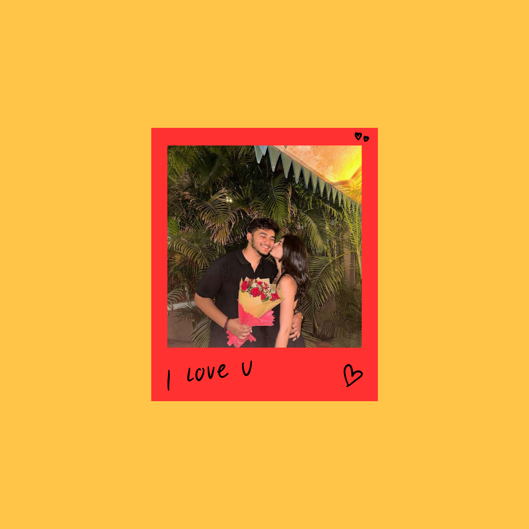 I Love U Photo Print