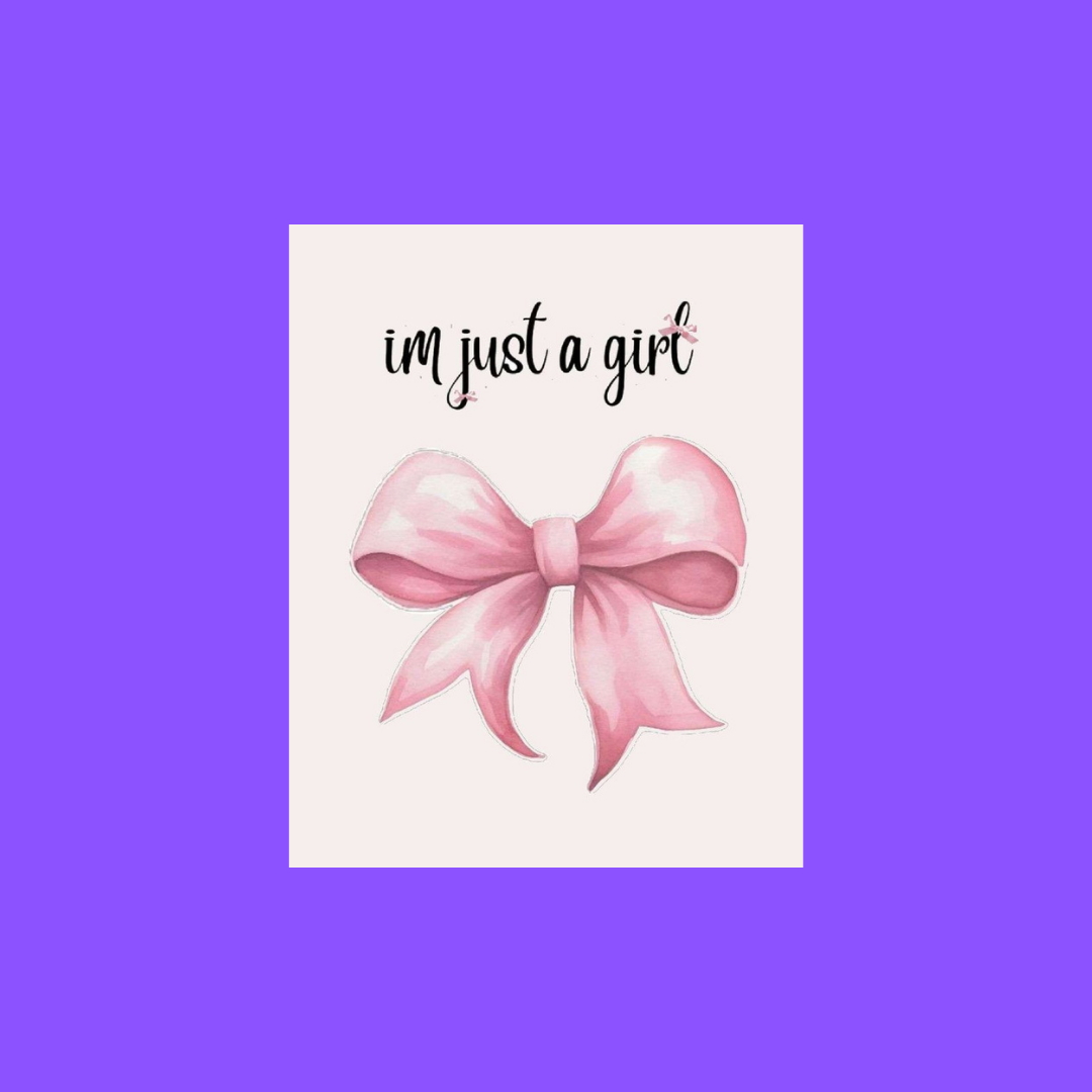 Just a girl Phone Case Polaroid