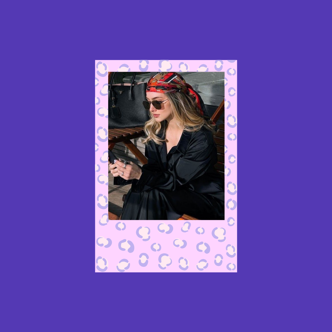 Lavender Leopard Photo Print