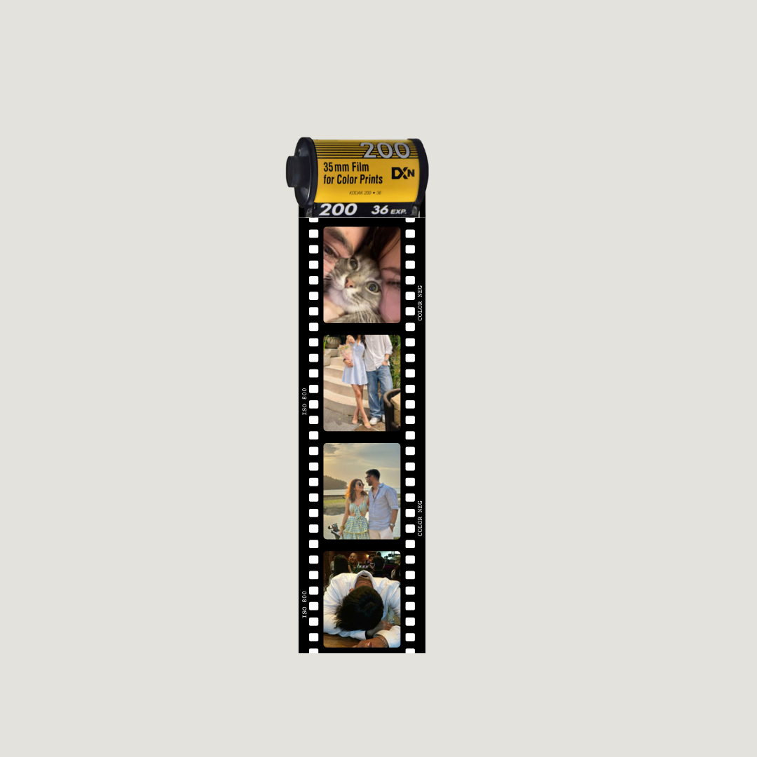 Retro 35mm Film Roll Print